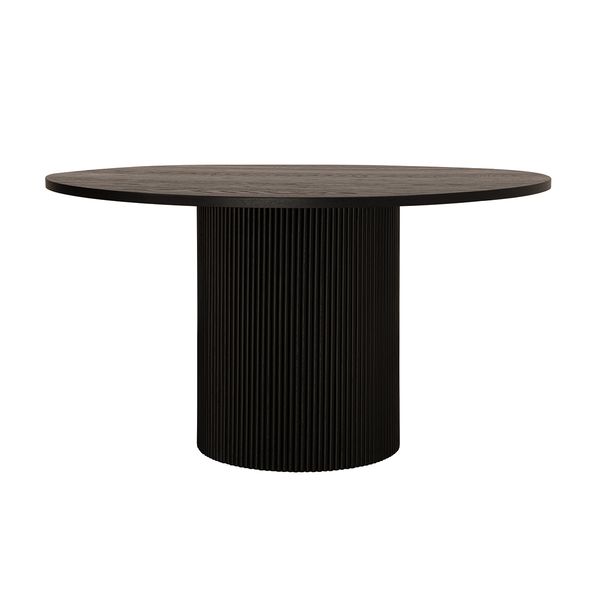 Hovedbilde Noor rundt spisebord ø120 (sort eik)