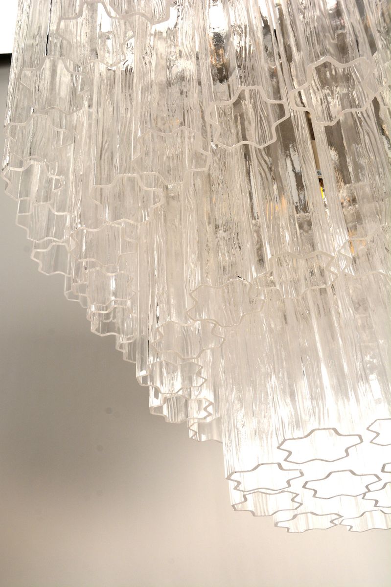 Sezane Chandelier 4 lag (ø81) klar / krom