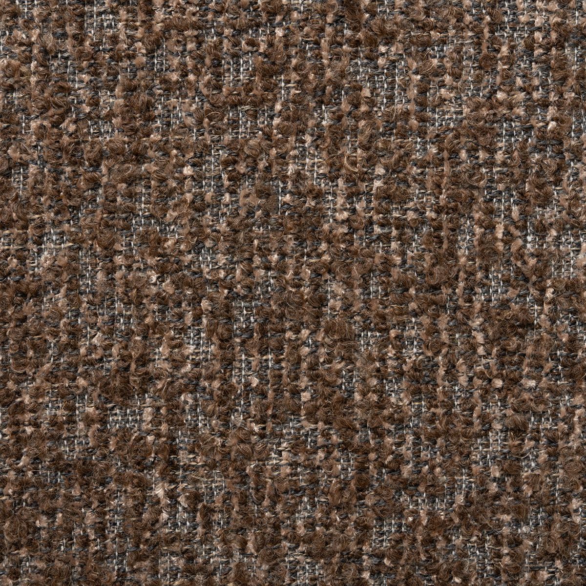 Malmø spisestol heltre sort eik (stoff Nova brun melert)