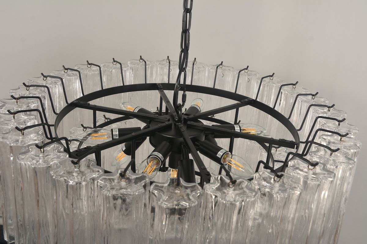 Sezane Chandelier 3 lag (ø72) klar / sort